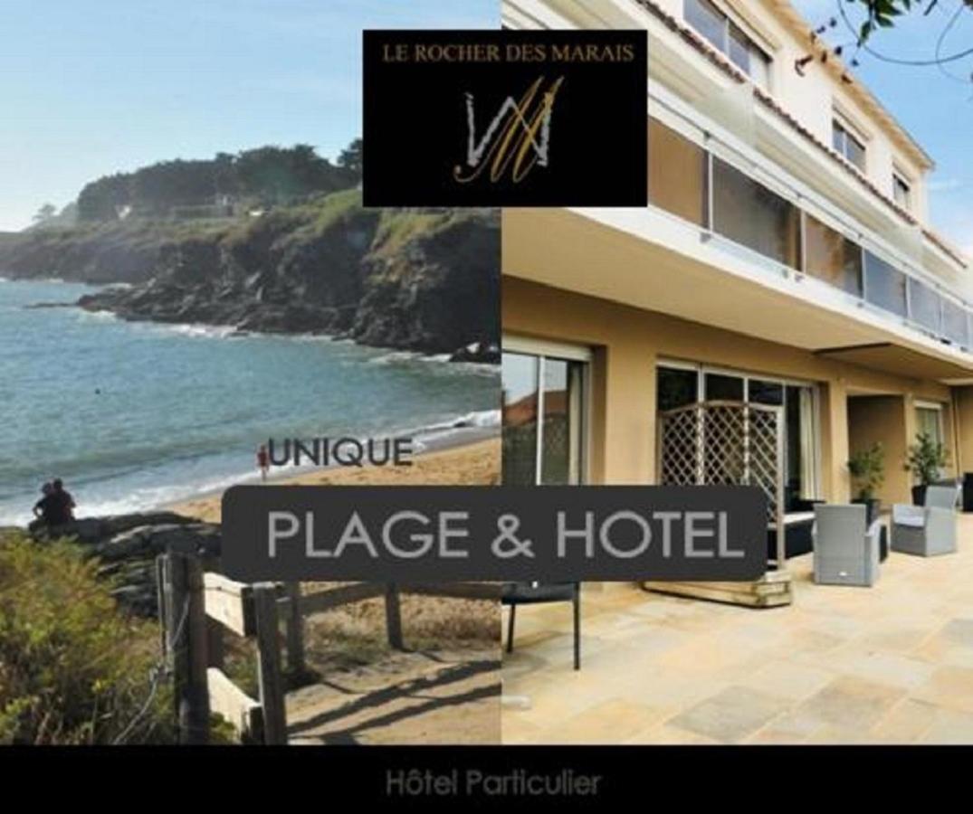 Hotel Particulier Le Rocher Des Marais "Proximite Plage & Vue Mer Pour Certains Hebergements" Pornic Zewnętrze zdjęcie